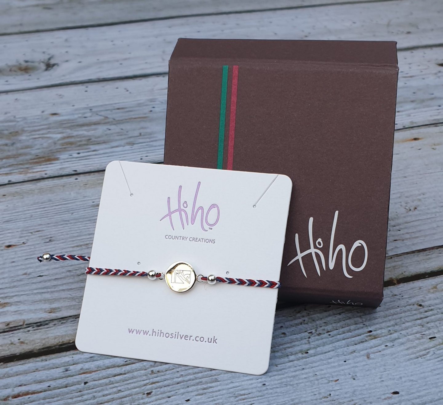 British Eventing Hiho Silver Friendship Bracelet