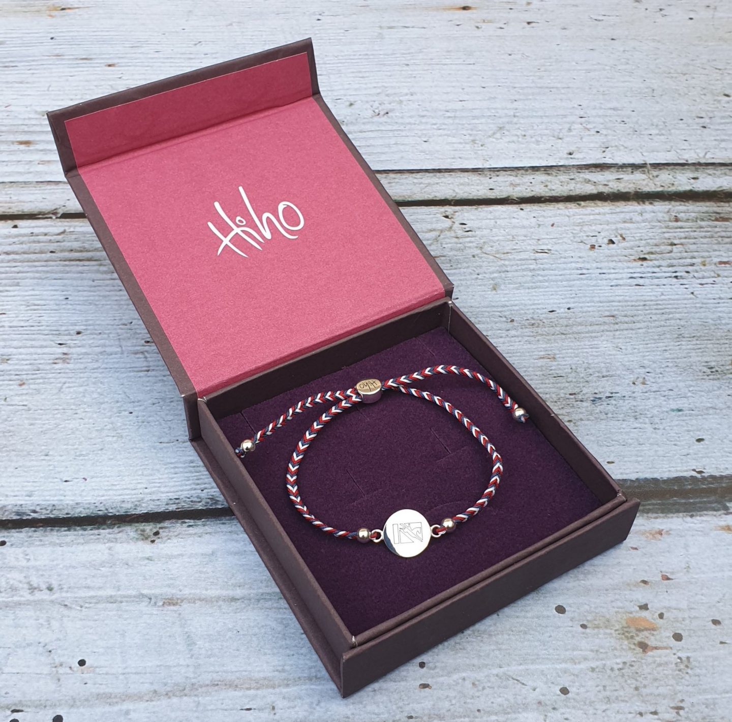British Eventing Hiho Silver Friendship Bracelet