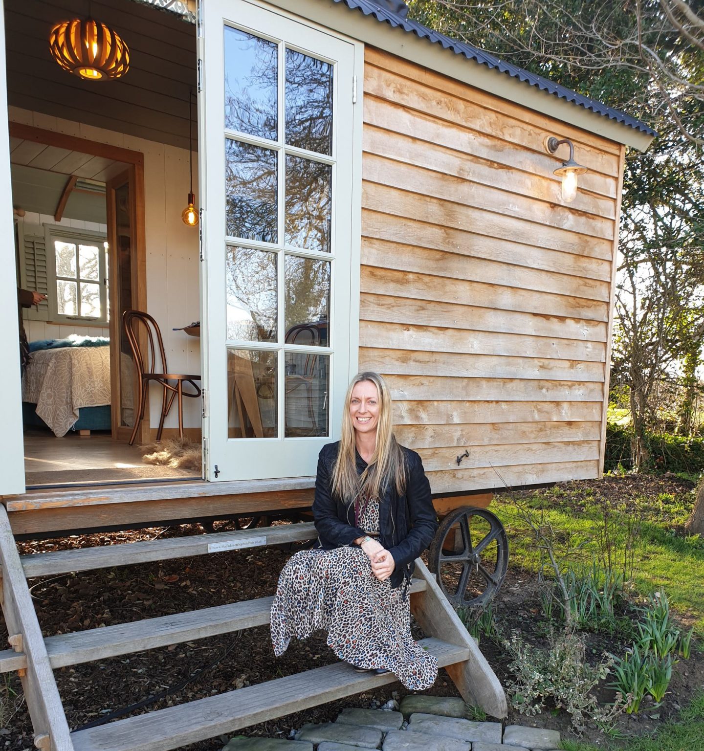 Wear what makes you feel good and is comfortable, whether that's a pretty dress, or leather boots