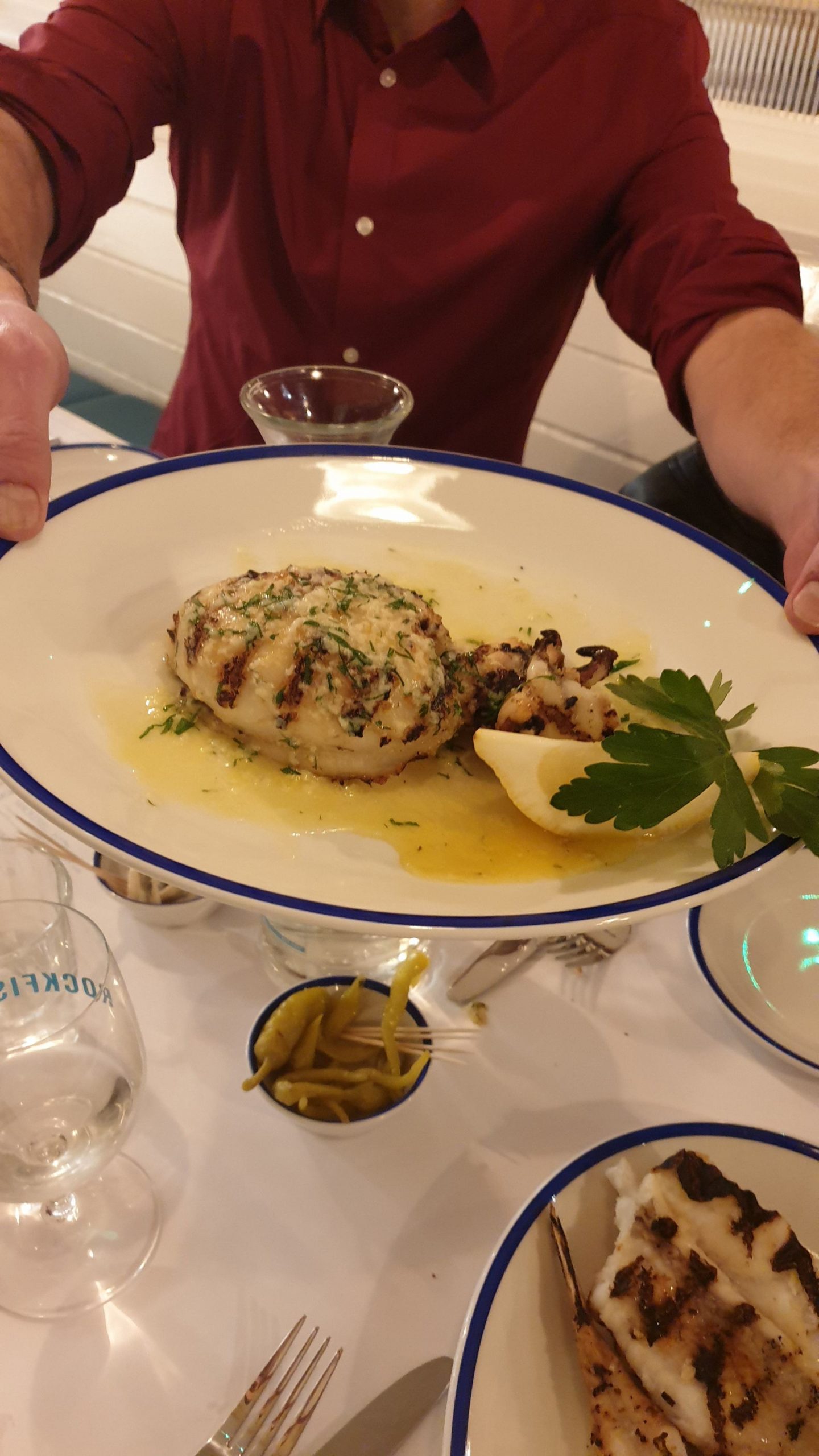 The cuttlefish tasted very similar to squid