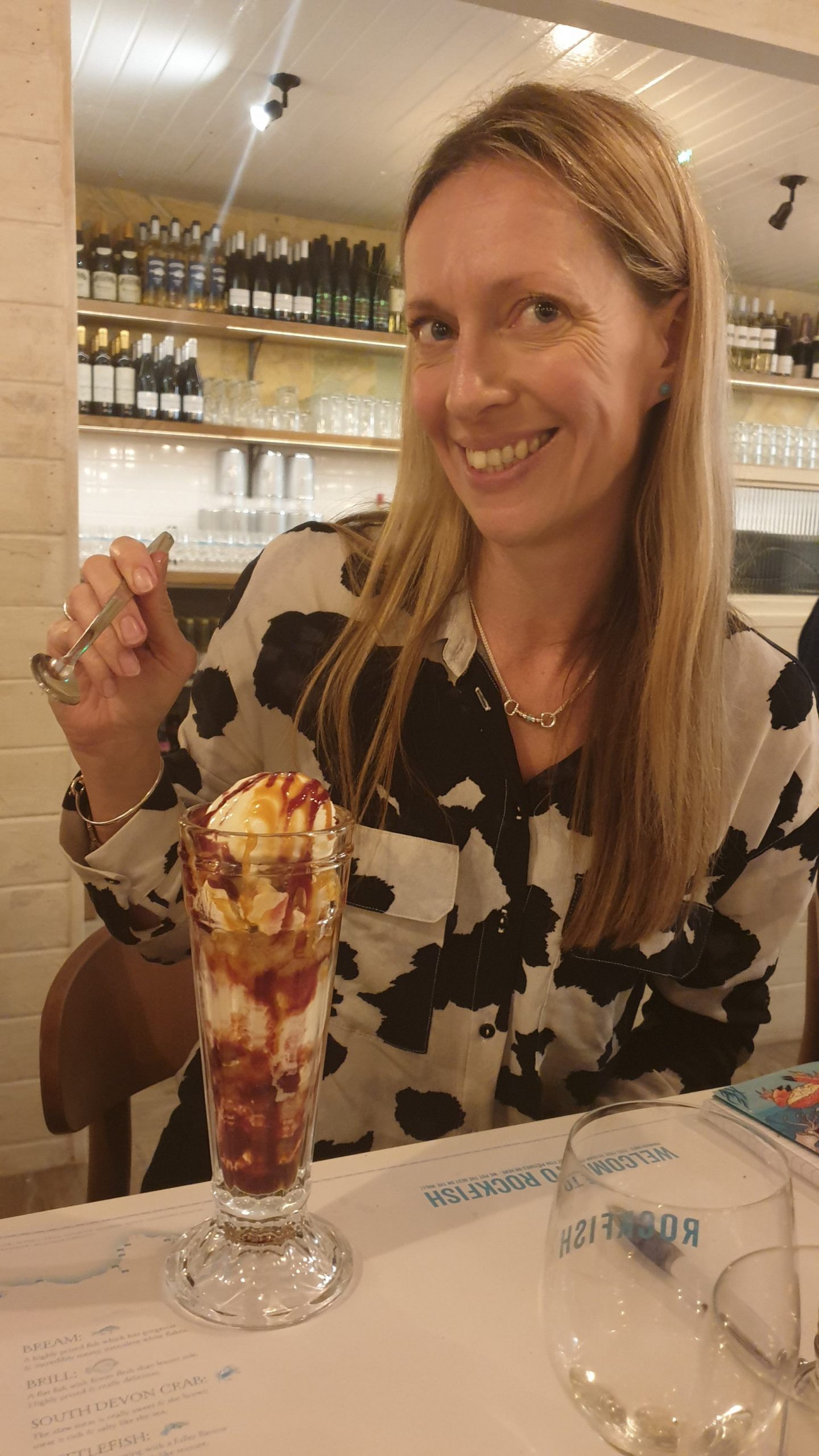 Winter Eton Mess with apple and blackberry for a twist